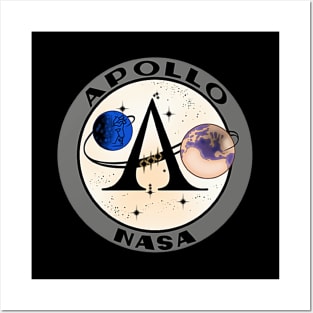 NASA Apollo Retro Design Posters and Art